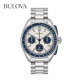 ご購入特典つき ブローバ BULOVA メンズ 腕時計 替えバンド付き アーカイブスシリーズ ルナ パイロット クロノグラフ 98K112