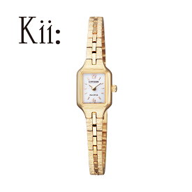 腕時計 レディース CITIZEN Kii シチズン キー エコ・ドライブ 【購入特典付き】 EG2043-57A