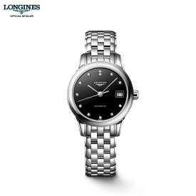 ご購入プレゼントつき ロンジン 腕時計 レディース LONGINES フラグシップ 自動巻 L42744576 正規品