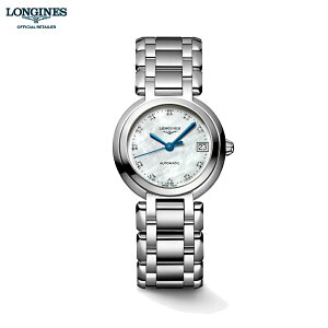 LONGINES �����W�� �v���}���i L8.111.4.87.6 L81114876 ���f�B�[�X �r���v �������� 26.5mm �_�C�A�����h �b�w�����T��