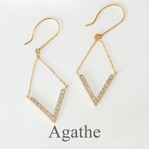 sAX 0.30ct _ChsAX `F[sAX K18 CG[S[h tbNsAX VRLb`t wAgathe/AK^x fB[X yzyXΉiz