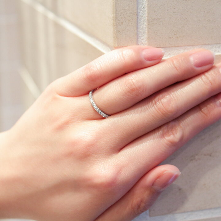 楽天市場】エタニティリング Pt900 プラチナ ／ ダイヤモンド 0.30ct  