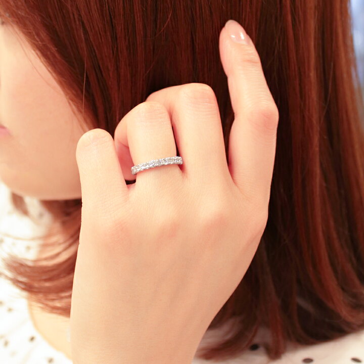 楽天市場】エタニティリング Pt900 プラチナ ／ ダイヤモンド 1.36ct 