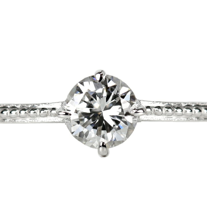 楽天市場】「トロワ」一粒 リング 天然 ダイヤモンド 0.304ct【E/VS-1 