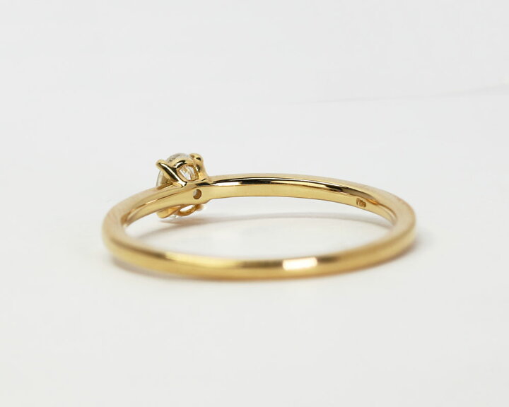 楽天市場】「オーバルカット」一粒 リング 天然 ダイヤモンド 0.170ct 