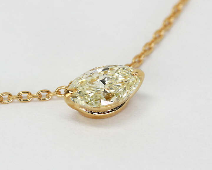 楽天市場】K18 マーキス カット 天然ダイヤモンド 0.328ct【M/VS-2 