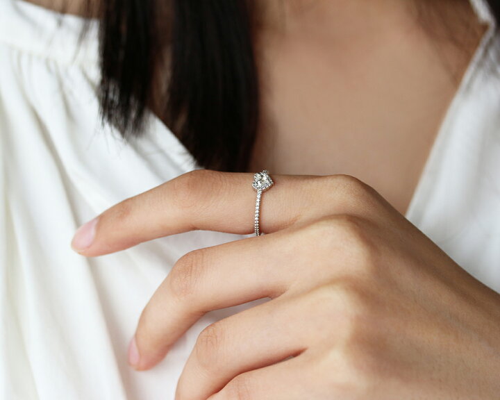 楽天市場】「 ハートシェイプ 」 天然 ダイヤモンド 0.175ct【K/VVS-1  