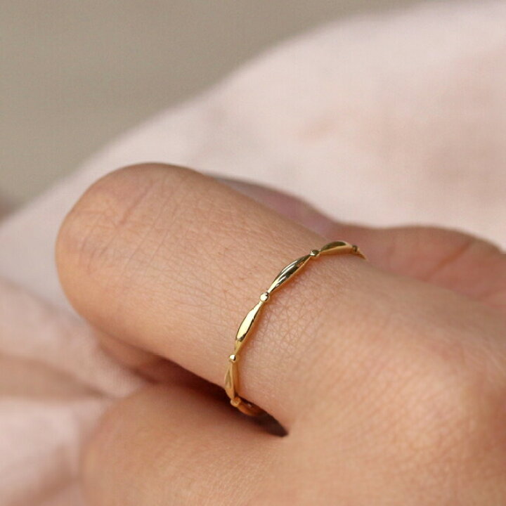 楽天市場】K18 シンプル 地金リング 9号-15号送料無料 特別価格 18金  