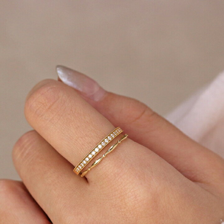 楽天市場】K18 シンプル 地金リング 9号-15号送料無料 特別価格 18金  