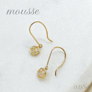 K18 VR _Ch v0.08ct 6p` _pF tbNsAX i S[h 18 sAX fB[X Vv