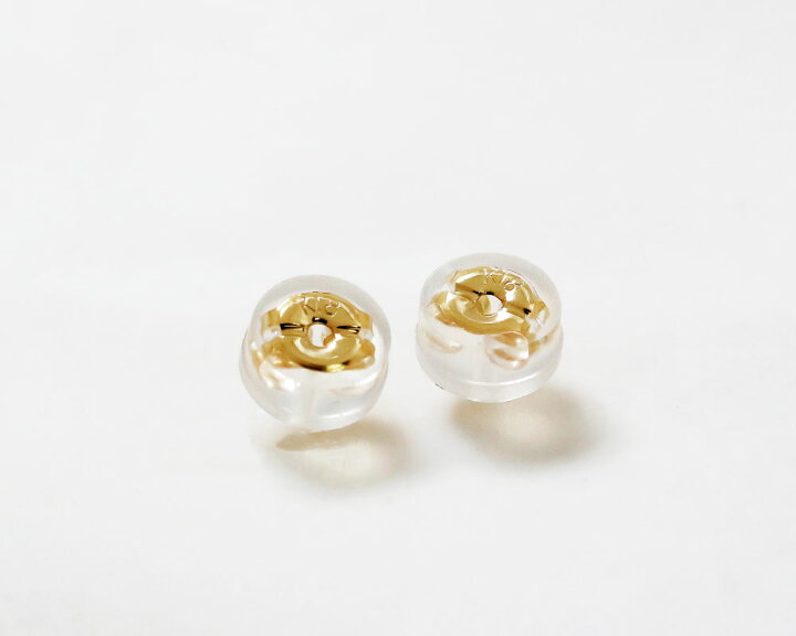 楽天市場】K18 K10 天然ダイヤモンド 計0.14ct 一粒 ミル打ち ピアス 