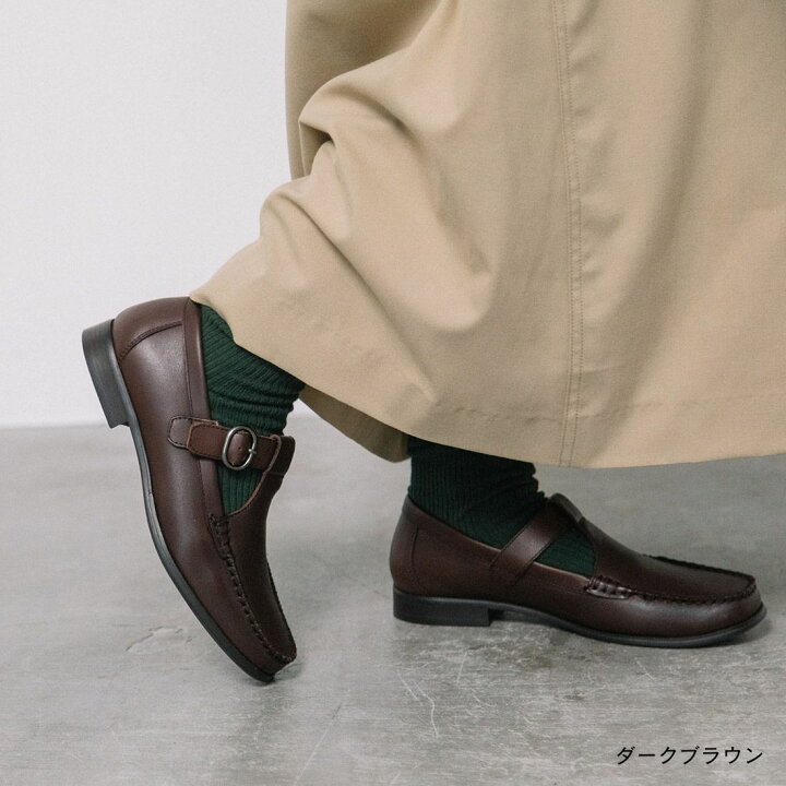 楽天市場】フープディドゥ ローファー ぺたんこ ストラップ whoop