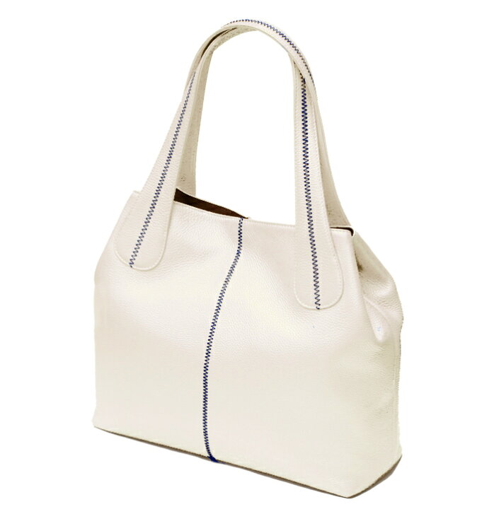 新品 未使用 臨め 本革 ハマノ HAMANO リゼトート トートバッグ シルバー 