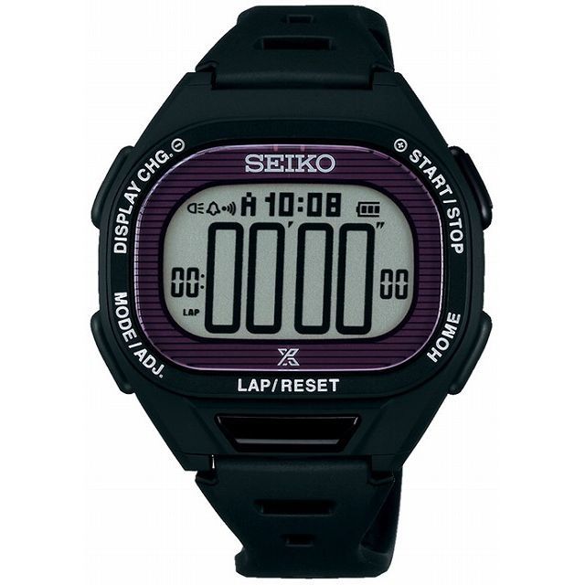 セイコー プロスペックス SEIKO PROSPEX 腕時計 Super Runners ソーラー 薄型ランナーズ デジタル ソフトポリウレタンバンド 10気圧防水 SBEF055