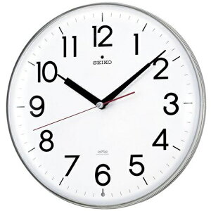 【最大2000円OFFクーポン27日(月)09:59迄】SEIKO CLOCK セイコー クロック KX301H 時計 掛け時計 スタイリッシュデザイン 電波時計 ツイン・パ