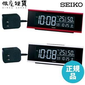 yő2000~OFFN[|11()01:59zSEIKO CLOCK ZCR[ NbN DL307R / DL307W uv dg fW^