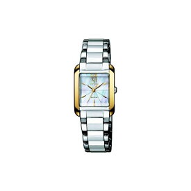 【最大2000円OFFクーポン 4/24 20:00～4/27 9:59迄】CITIZEN L シチズンエル 腕時計 EW5558-81D レディース ウォッチ エコ・ドライブ ダイヤモンド スクエアケース