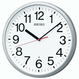 【5%OFFクーポン 6月2日(日) 9:59迄】SEIKO CLOCK セイコー クロック KX230S 掛け時計 電波 アナログ 銀色 メタリック