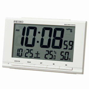 yő2000~OFFN[|11()01:59zSEIKO CLOCK ZCR[ NbN SQ789W dg ڊo܂v fW^ J_[ x x \ uv  {̃TCY:9.1×14.8×4.7cm