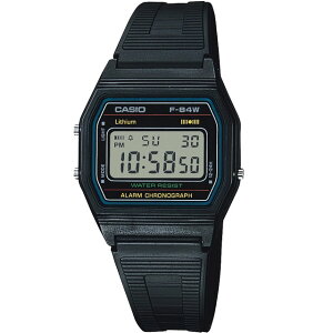 �J�V�I CASIO �r���v �J�V�I �R���N�V���� F-84W-1QJH �����Y �u���b�N �����i��F-84W-1