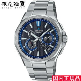 【最大2000円OFFクーポン 6/4 20:00～6/11 1:59迄】OCEANUS オシアナス OCW-T6000-1AJF 腕時計 CASIO カシオ メンズ