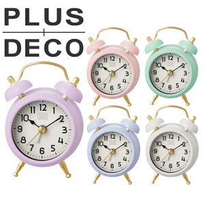 y5%OFFN[| 112()9:59zIVڊo܂v PLUS DECO Mini Twin Bell Alarm Clock IAC-5668-IV IAC-5668-LPK IAC-5668-LGN IAC-5668-LBL IAC-5668-LPP Nt@[