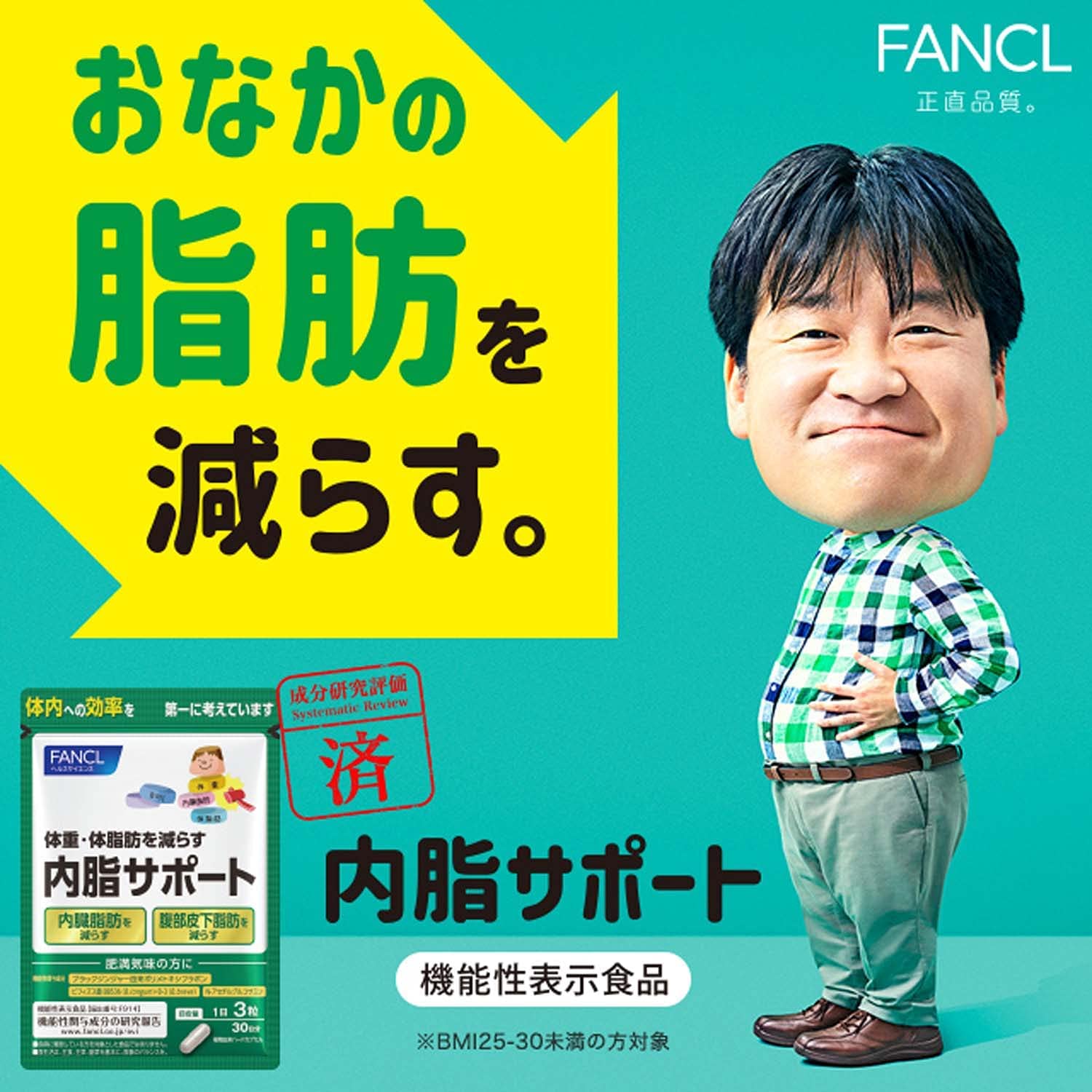 楽天市場】ファンケル (FANCL) (新) 内脂サポート 90日分（30日分*3 