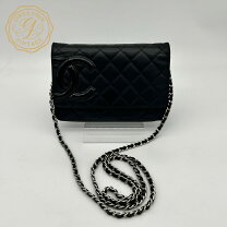 楽天市場】chanel チェーンウォレット カンボンの通販