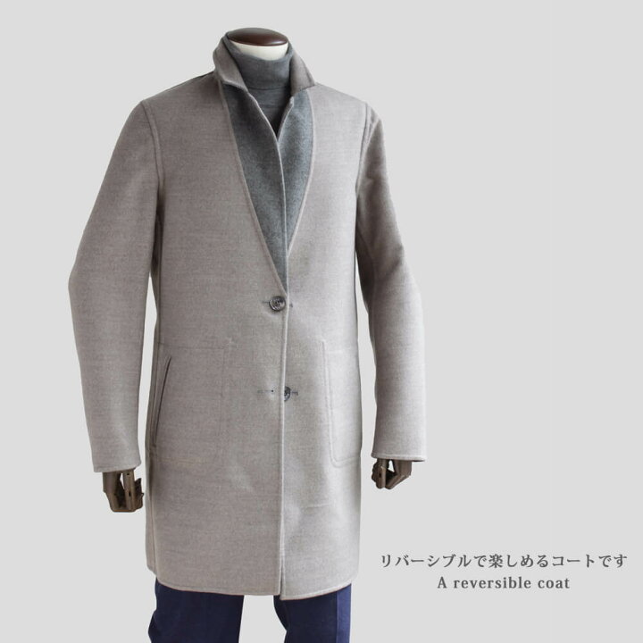 楽天市場】ZILLI (ジリー)スポルベリーノコート ウール カシミヤ  