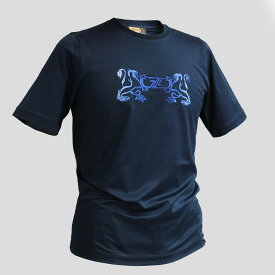 ZILLI (ジリー)Tシャツ シャツ カットソー メンズ ZILLI ジリー コットン 高級 トップス 半袖 刺繍 ネイビー