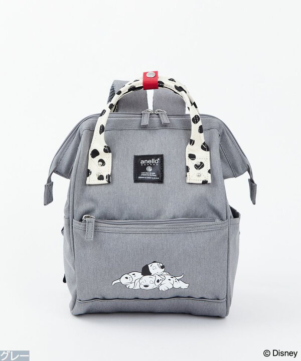楽天市場 Disney Collection 21 Dgi S006 ディズニー Anellogrande 口金リュック K グレー キッズサイズ 101匹わんちゃん ダルメシアン アネログランデ 旅行用 トラベル用 銀座カレン
