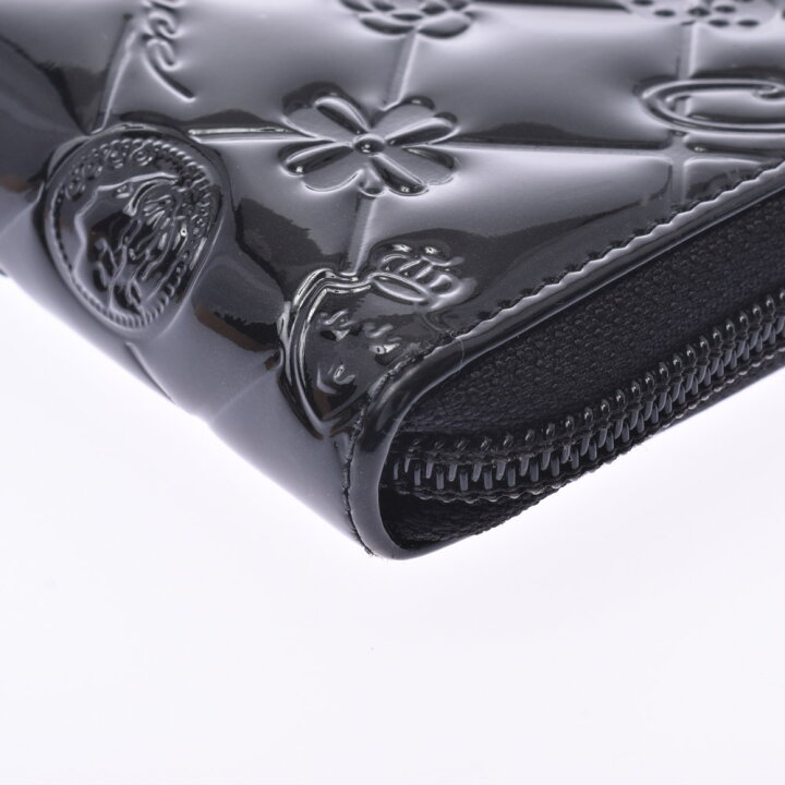 楽天市場】CHANEL シャネル アイコン ラウンドファスナー長財布 黒  