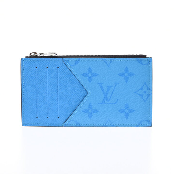 【美品】ルイヴィトン　コインカードホルダー（カラー:コバルト）