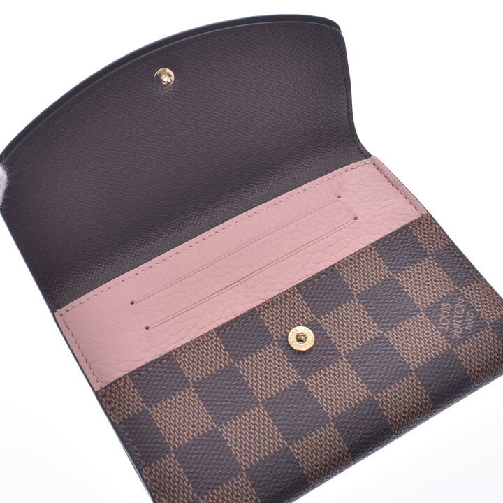 楽天市場】LOUIS VUITTON ルイヴィトン ダミエ ポルトフォイユ 