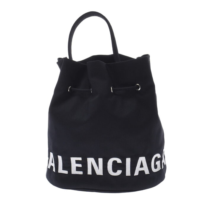楽天市場】BALENCIAGA バレンシアガ ドローストリング バケットバッグ 