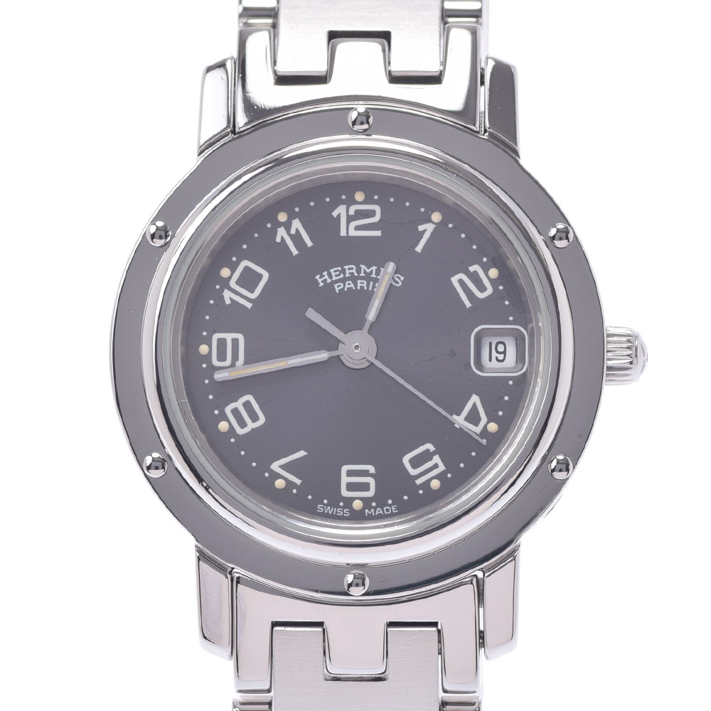楽天市場】HERMES エルメス クリッパー CL4.210 レディース SS 腕時計