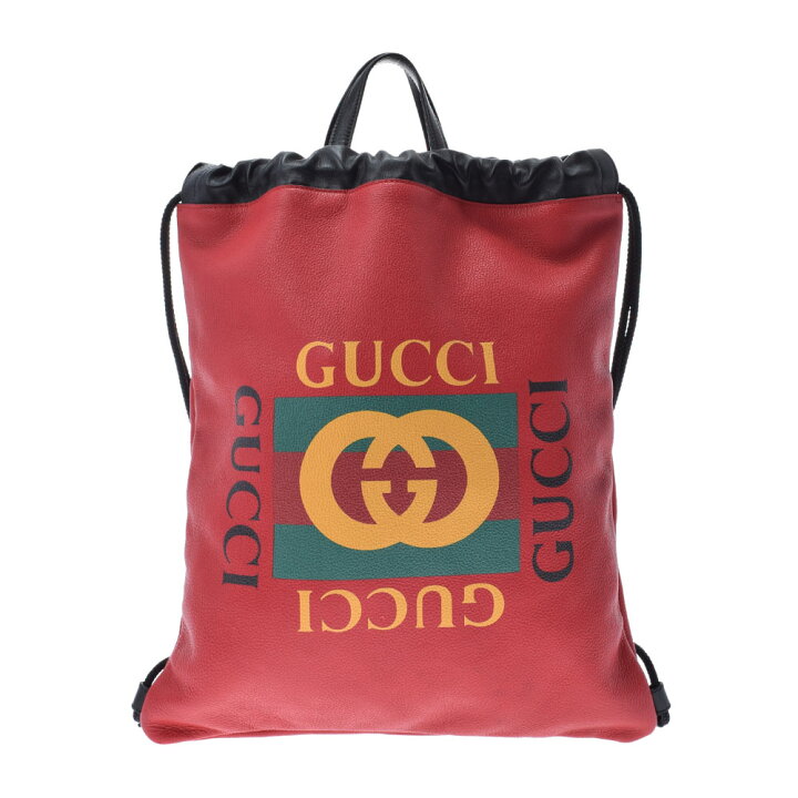 楽天市場】【ポイント2倍☆15日限定】GUCCI グッチ ドローストリング 