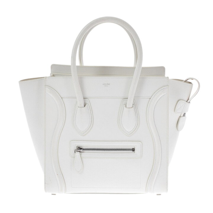 楽天市場】CELINE セリーヌ ラゲージ マイクロショッパー 白 