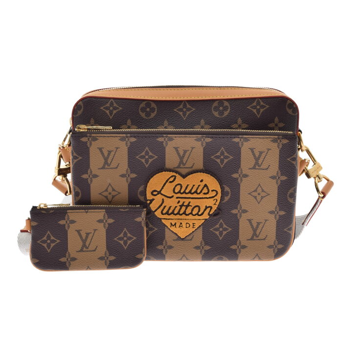 楽天市場】LOUIS VUITTON ルイヴィトン モノグラム ストライプ トリオ 
