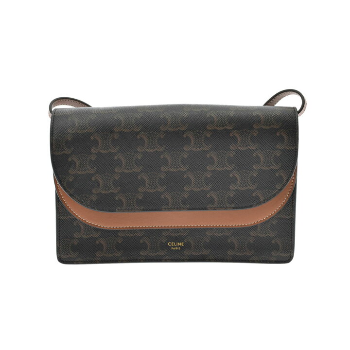 楽天市場】CELINE セリーヌ ストラップ付きウォレット タン 10D852CG9 