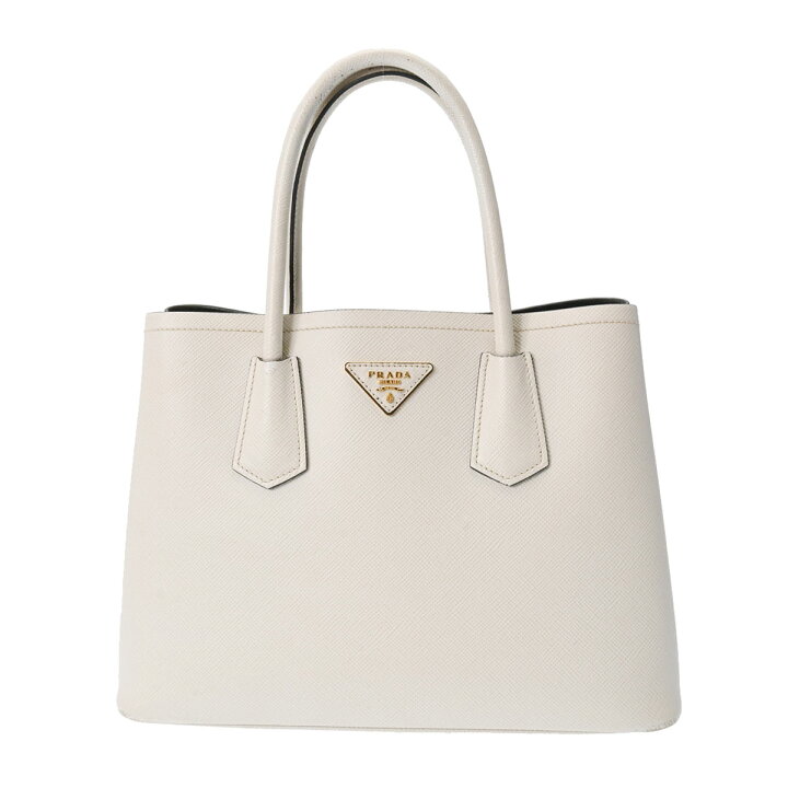 楽天市場】PRADA プラダ 2WAYバッグ オフホワイト ゴールド金具 1BG775  