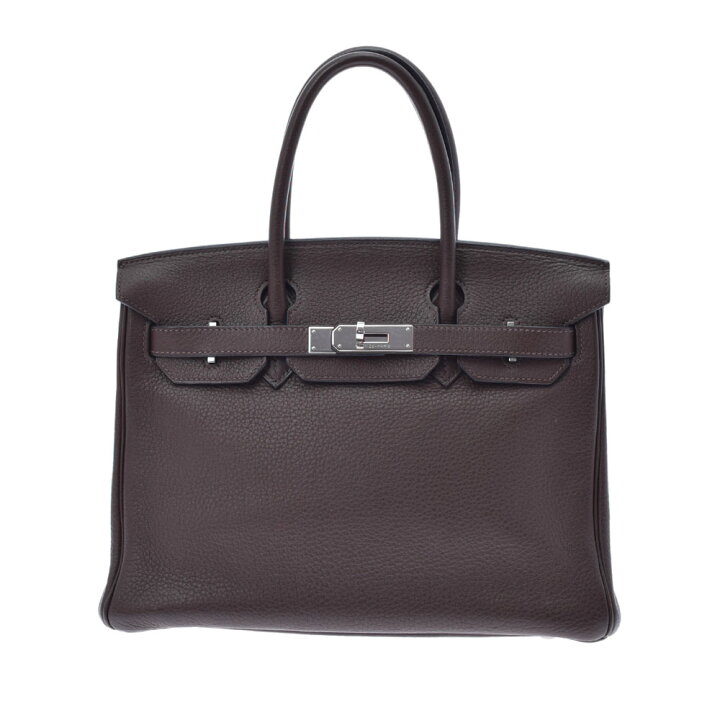 楽天市場】HERMES エルメス バーキン30 ショコラ シルバー金具 □K刻印 