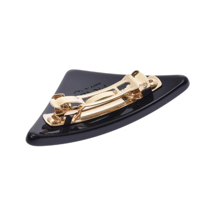 楽天市場】PRADA プラダ プレキシガラス ヘアクリップ 黒 1IF090  