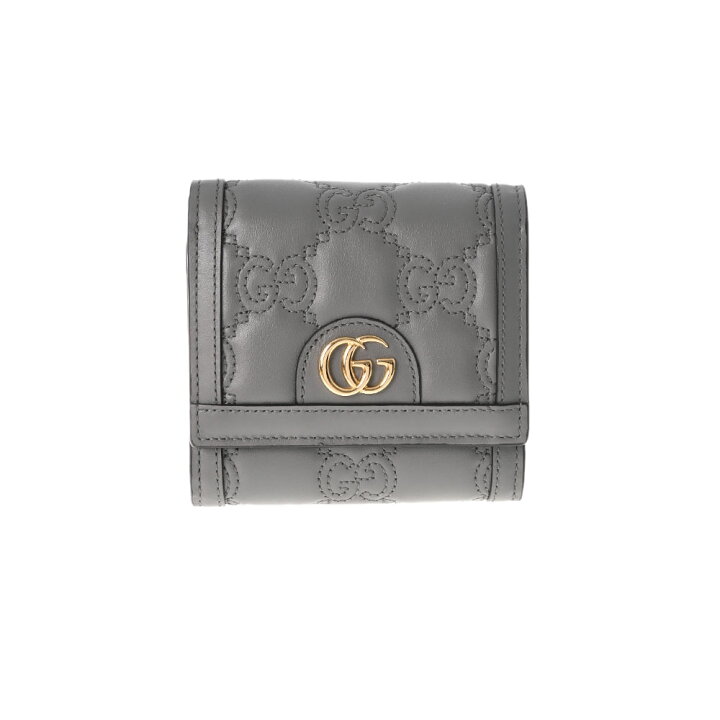 楽天市場】GUCCI グッチ カードケースウォレット GGマトラッセ グレー  
