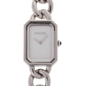 【最大2万円OFFクーポン★27日9:59まで】CHANEL シャネル プルミエール H3251 レディース SS 腕時計 クオーツ ホワイトシェル文字盤 Aランク 中古 銀蔵