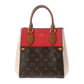 【最大15,000円OFFクーポン】LOUIS VUITTON ルイヴィトン モノグラム フォールドトート PM 2WAY スリーズ/クレーム/ノワール M45389 レディース モノグラムキャンバス トートバッグ Aランク 中古 銀蔵