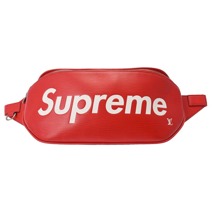 楽天市場】LOUIS VUITTON ルイヴィトン エピ バムバッグ LV×Supreme 