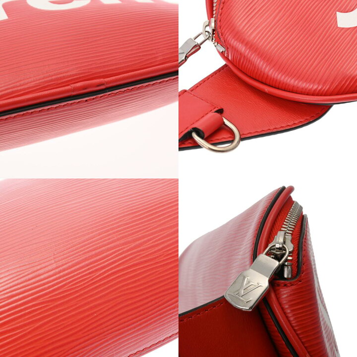 楽天市場】LOUIS VUITTON ルイヴィトン エピ バムバッグ LV×Supreme 