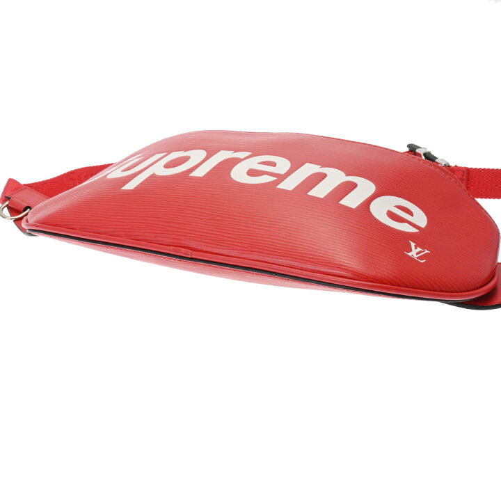 楽天市場】LOUIS VUITTON ルイヴィトン エピ バムバッグ LV×Supreme 