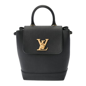 【ポイント3倍★10日限定】【最大2万円OFFクーポン★9日20時～】LOUIS VUITTON ルイヴィトン ロックミー バックパック 黒 M54573 レディース レザー リュック・デイパック Aランク 中古 銀蔵